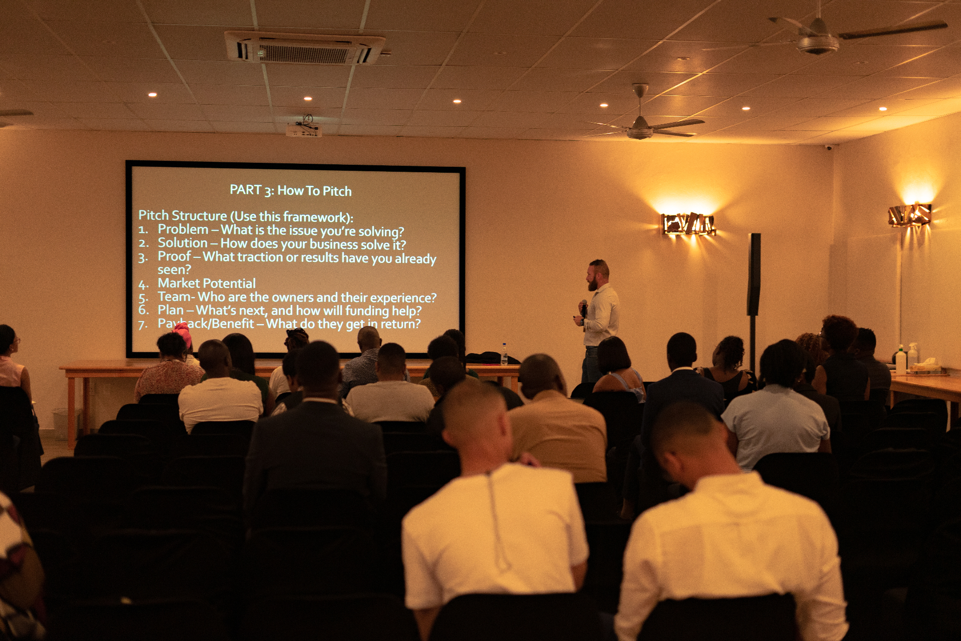 LaunchPad Business Conference — How to Pitch workshop