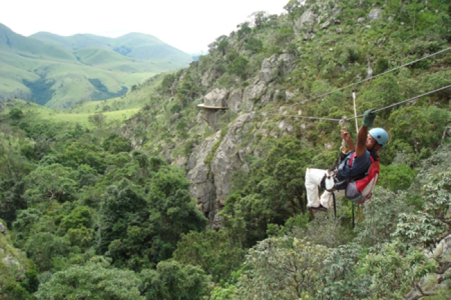 Malolotja canopy zipline