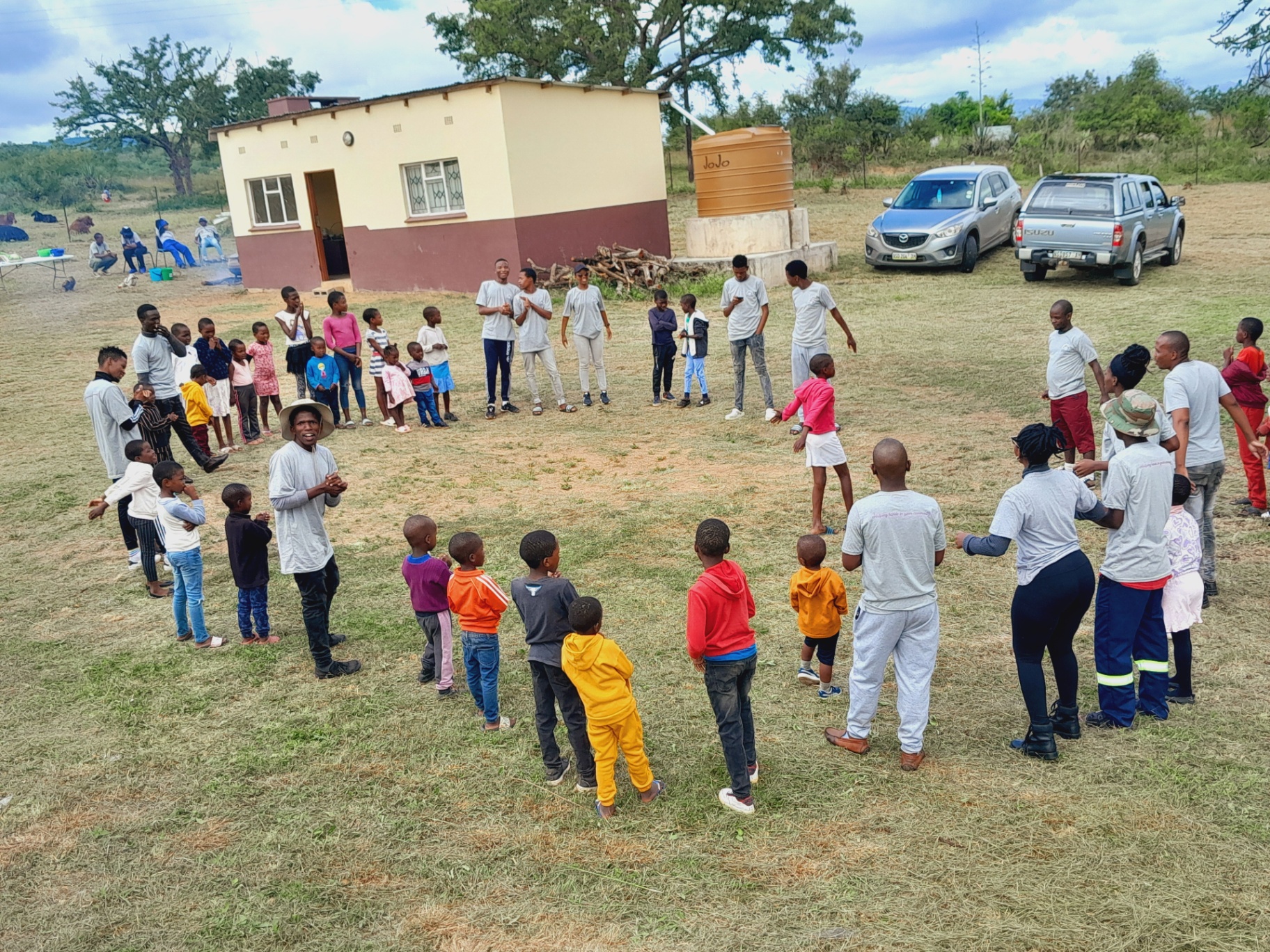 SPCDC outreach activities with local children